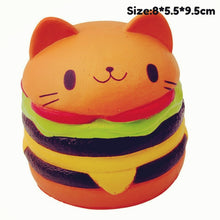 Load image into Gallery viewer, Antistress Squishy Hamburger Milkshake Squishe Donut Popcorn Toys Stress Relief Anti-Stress Practical Jokes Surprise Squshy Gift
