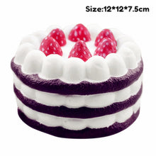 Load image into Gallery viewer, Antistress Squishy Hamburger Milkshake Squishe Donut Popcorn Toys Stress Relief Anti-Stress Practical Jokes Surprise Squshy Gift
