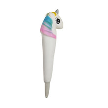 Load image into Gallery viewer, New Squishy Antistress Toys Ice Cream Hot Dog Unicorn Slow Rising Pen Cap Soft Squeeze Pen Stress Relief Toy Children&#39;s Day Gift
