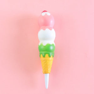 New Squishy Antistress Toys Ice Cream Hot Dog Unicorn Slow Rising Pen Cap Soft Squeeze Pen Stress Relief Toy Children's Day Gift