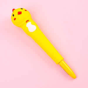 New Squishy Antistress Toys Ice Cream Hot Dog Unicorn Slow Rising Pen Cap Soft Squeeze Pen Stress Relief Toy Children's Day Gift