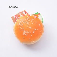 Load image into Gallery viewer, Squishy Food Creative Simulation Bread Toast Donuts Slow Rising Squeeze Stress Relief Toys Spoof Tease People Desktop Decoration
