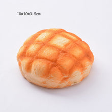 Load image into Gallery viewer, Squishy Food Creative Simulation Bread Toast Donuts Slow Rising Squeeze Stress Relief Toys Spoof Tease People Desktop Decoration
