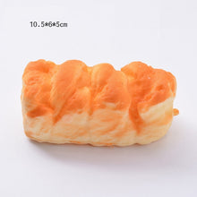 Load image into Gallery viewer, Squishy Food Creative Simulation Bread Toast Donuts Slow Rising Squeeze Stress Relief Toys Spoof Tease People Desktop Decoration
